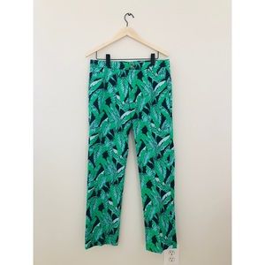 Vineyard Vines Banana Leaf Slim Fit Breaker Pant